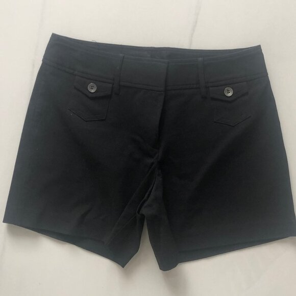 Express Flat Front Dress Shorts with Button Detail Size 3/4 - Picture 1 of 5